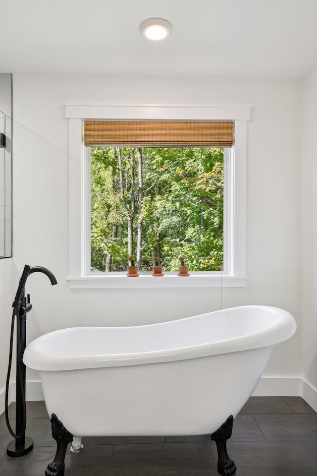 bathroom with a bathtub