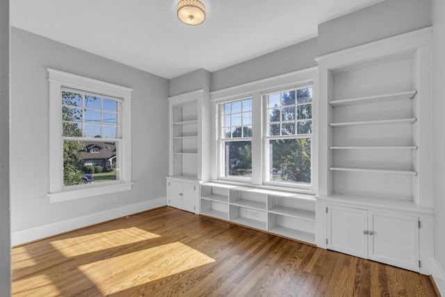 interior space featuring light hardwood / wood-style floors