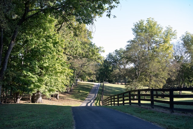 view of road