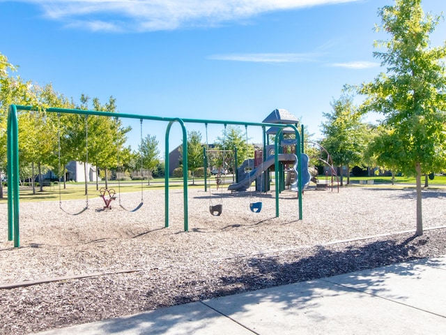 view of play area