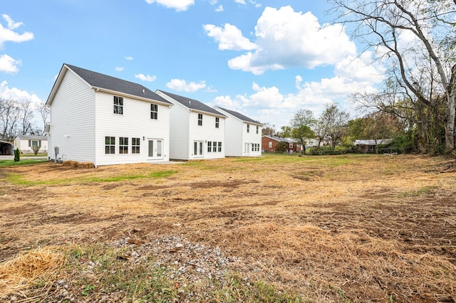 view of rear view of house