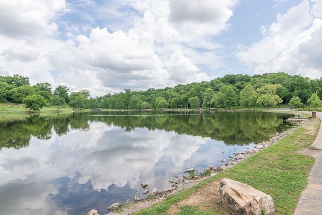 property view of water