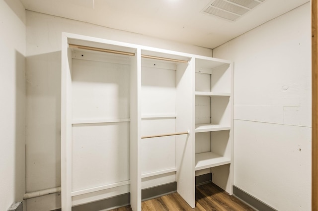 closet with visible vents