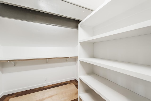 interior space featuring wood finished floors