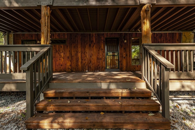 view of exterior entry