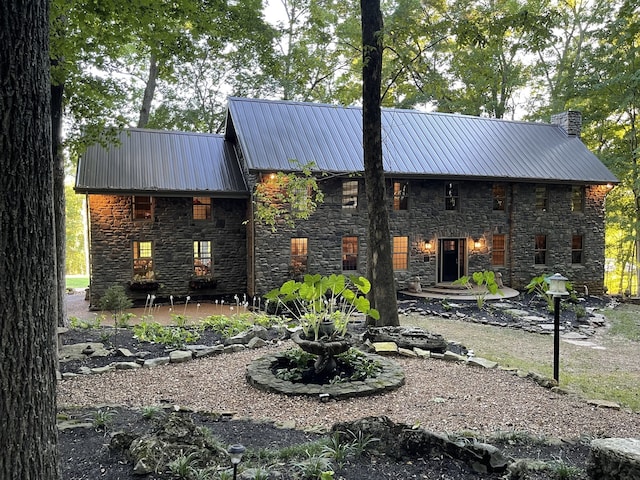 view of rear view of house