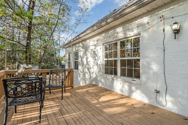 view of deck