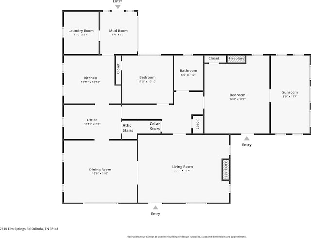 view of layout