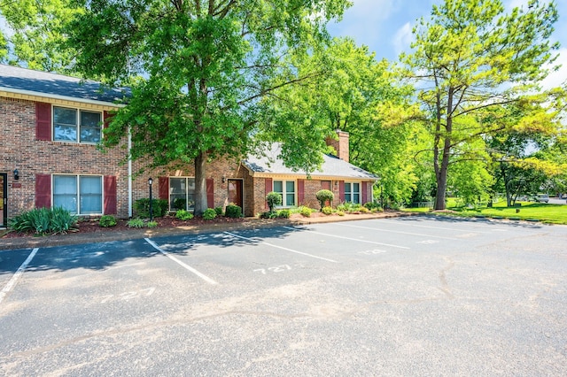 view of car parking