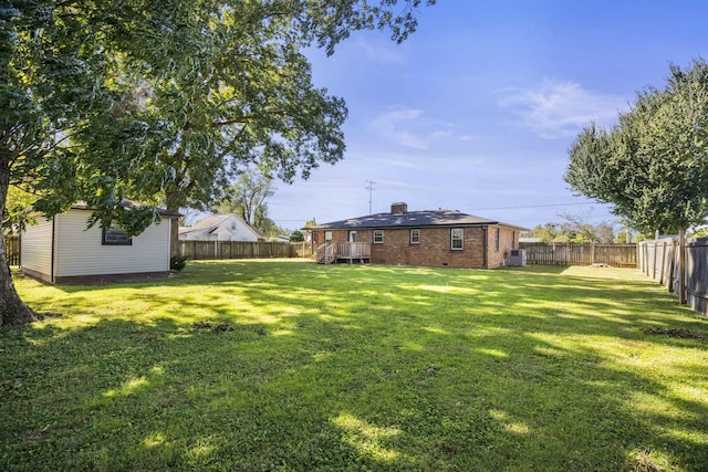 201 Lee Ave, Portland, TN 37148 - view of yard featuring a fenced backyard