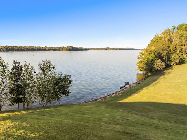 property view of water