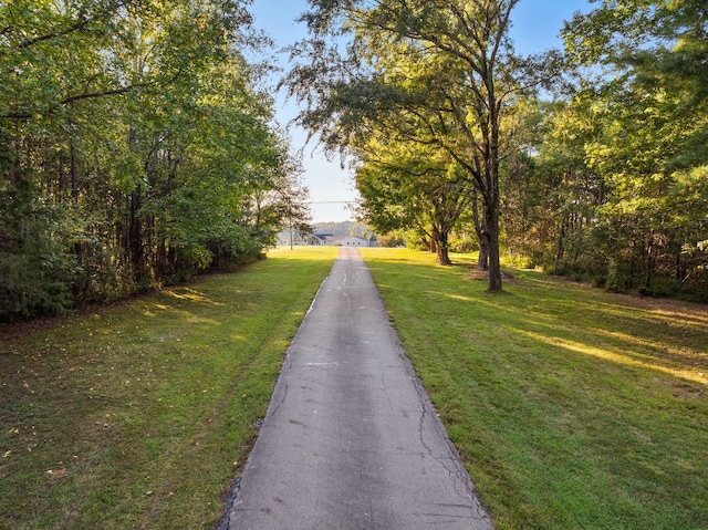 view of road