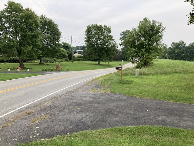 view of road