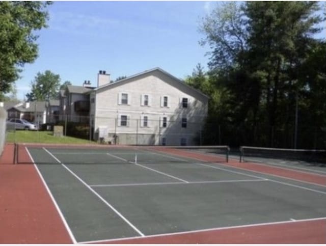 view of tennis court