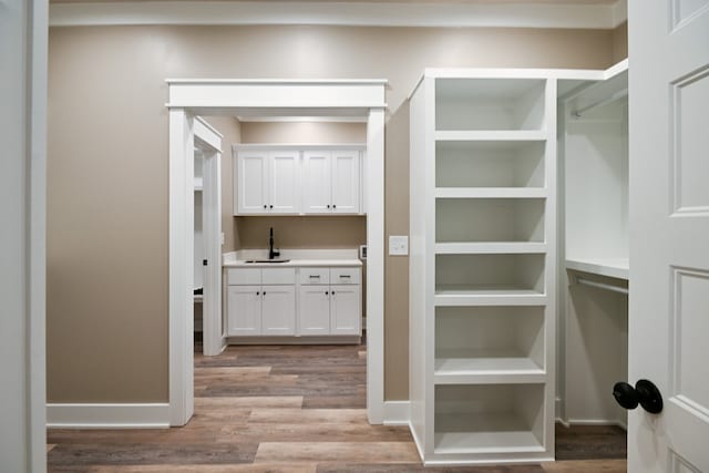 pantry featuring sink