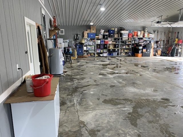 2175 Winsett Rd, Springville, TN 38256 - garage with water heater