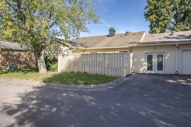 view of rear view of house