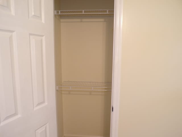 view of closet