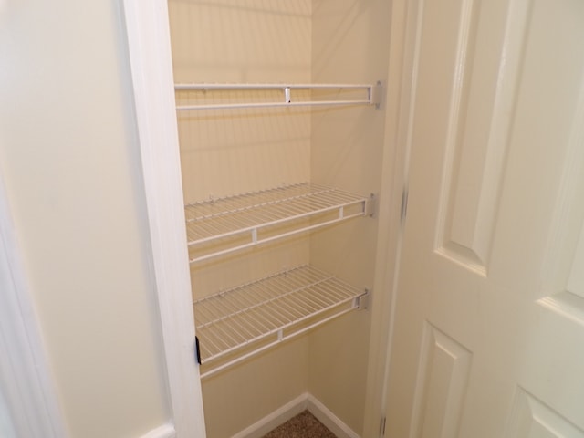 view of closet