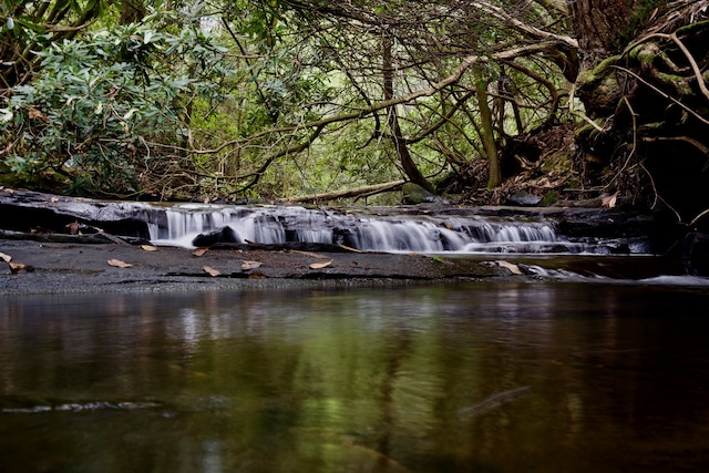 view of water feature