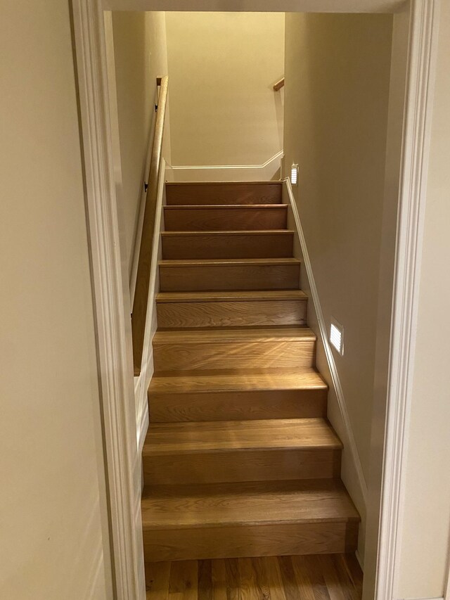 2271 Timberwood Trce, Monteagle, TN 37356 - stairs featuring wood finished floors