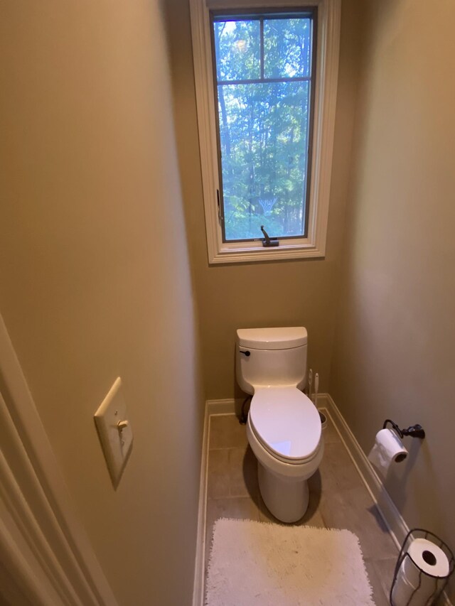 2271 Timberwood Trce, Monteagle, TN 37356 - bathroom featuring tile patterned flooring, toilet, and baseboards