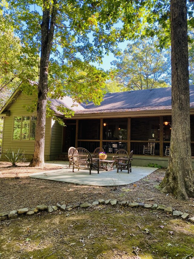 2271 Timberwood Trce, Monteagle, TN 37356 - back of house featuring a patio area