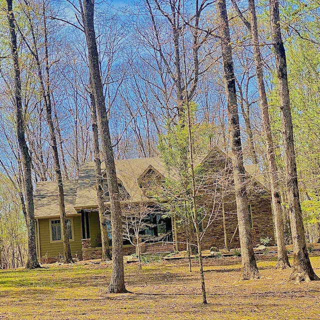 2271 Timberwood Trce, Monteagle, TN 37356 - view of front of home with a shingled roof