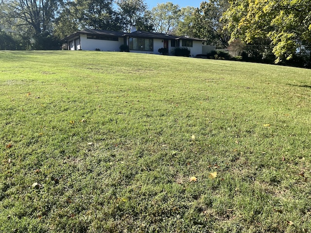 view of yard