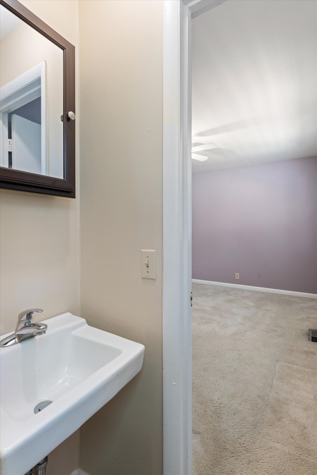 bathroom with sink