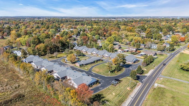 aerial view