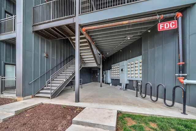 1677 54th Ave N Unit 218, Nashville, TN 37209 - view of home's community with stairs and a patio area