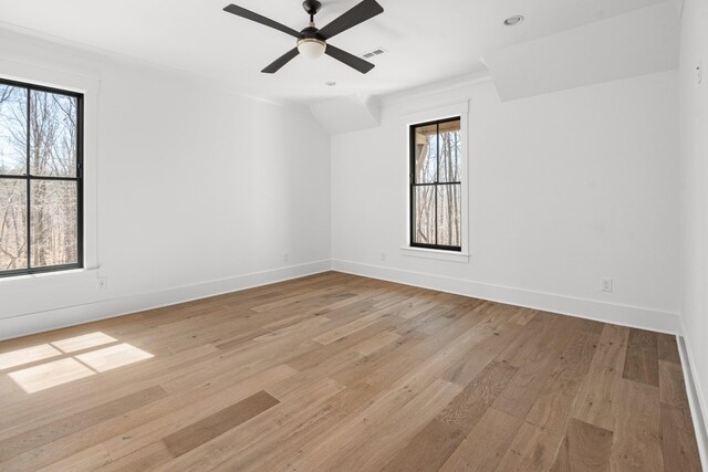 5104 Cobbler Ridge Ct, Franklin, TN 37064 - unfurnished room featuring light wood finished floors, baseboards, and a wealth of natural light