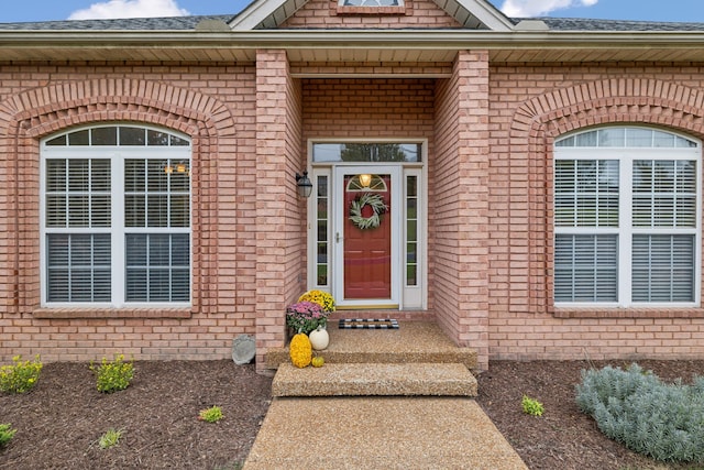 view of entrance to property