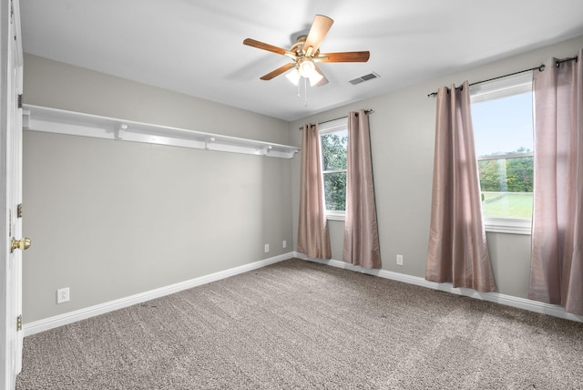 2264 Lock B Rd N, Clarksville, TN 37043 - empty room featuring a ceiling fan and carpet floors