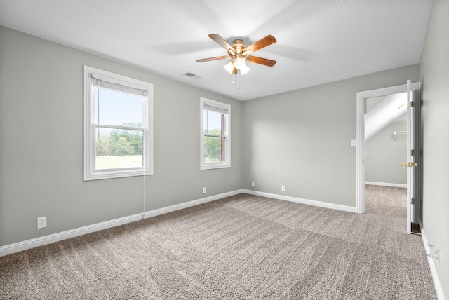 2264 Lock B Rd N, Clarksville, TN 37043 - carpeted empty room featuring a ceiling fan and baseboards