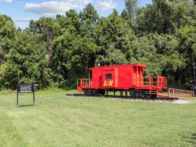 view of yard