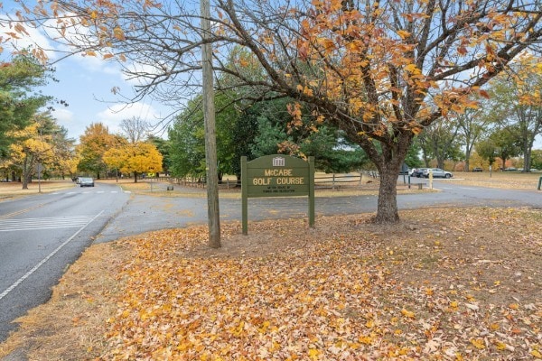 view of road