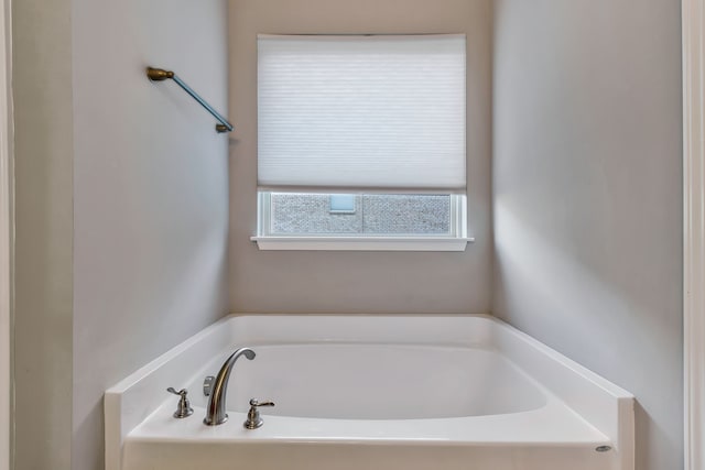 bathroom featuring a bathing tub