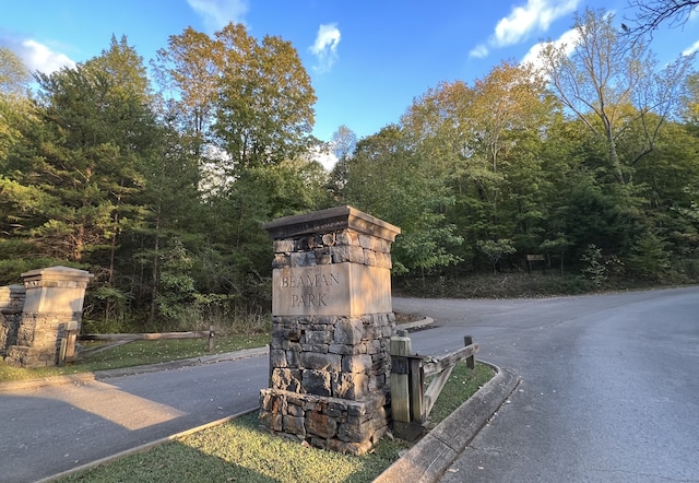 view of road