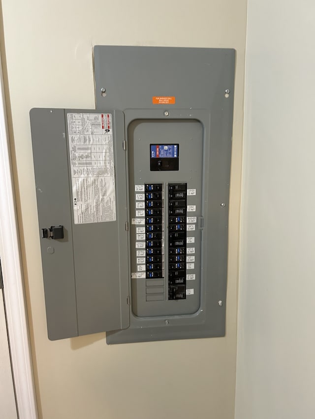 utilities with electric panel