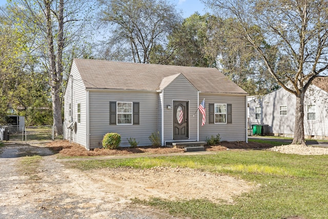 view of bungalow