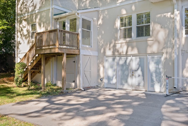 view of rear view of house