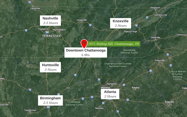 1871 Notting Hl, Chattanooga, TN 37405 - map location