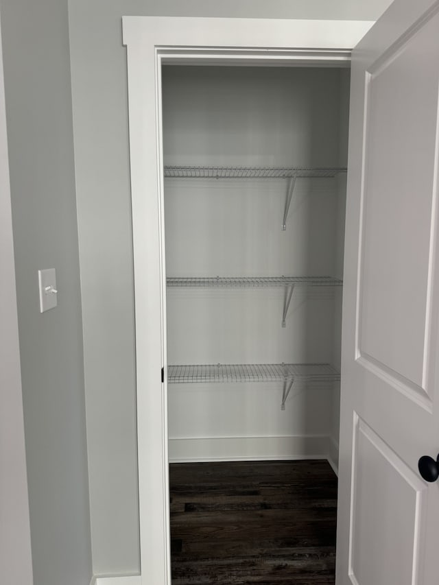 view of closet