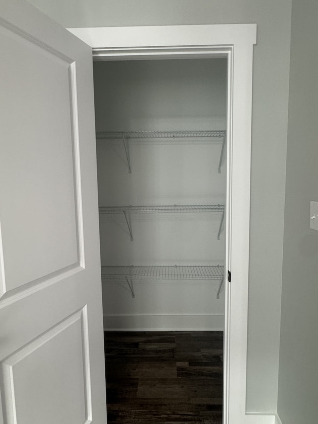 view of closet