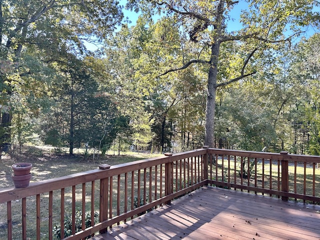 view of deck