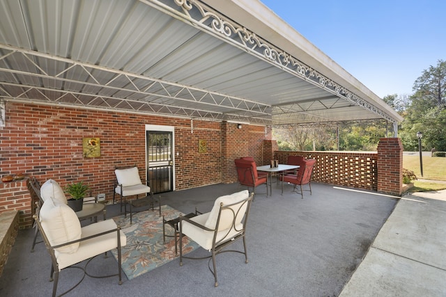 view of patio / terrace