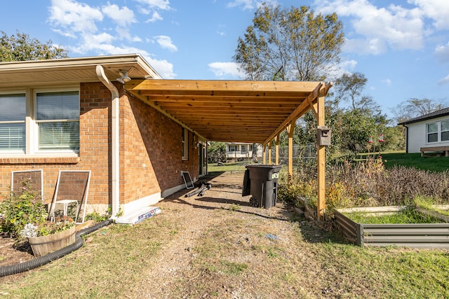 view of home's exterior