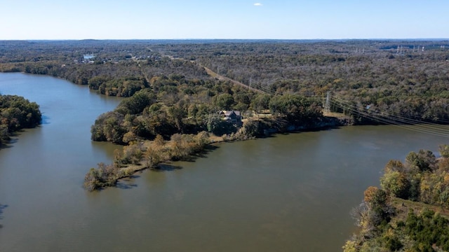 5893 Cairo Bend Rd, Lebanon, TN 37087 - bird's eye view of a heavily wooded area and a nearby body of water